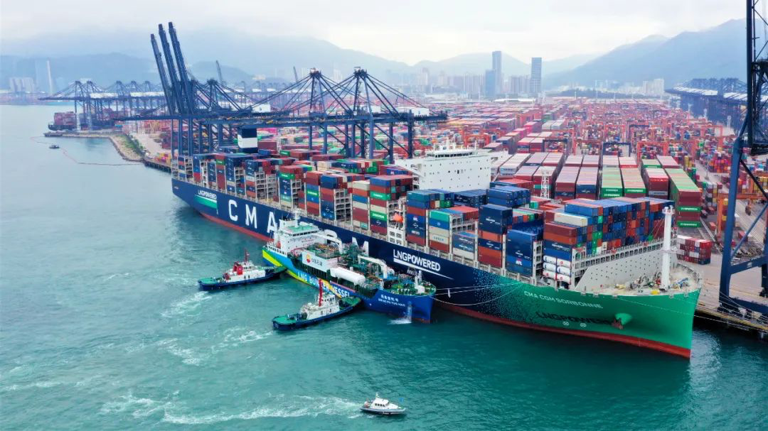 盐田港，华南首个具备LNG加注服务能力的枢纽港！